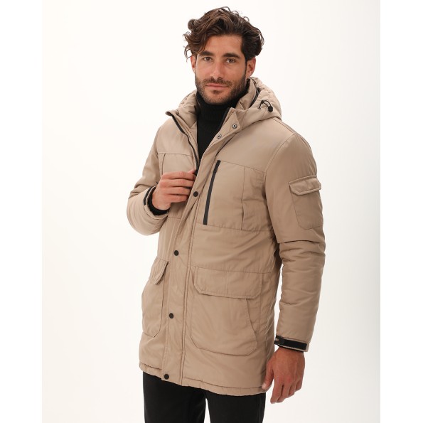 Ανδρικό μπουφάν DORS 3035009.C01 μπεζ Ανδρικά