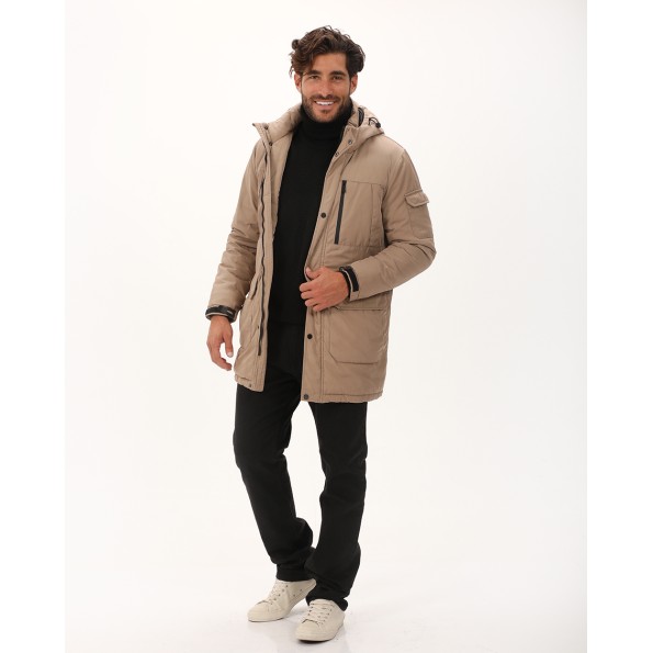 Ανδρικό μπουφάν DORS 3035009.C01 μπεζ Ανδρικά