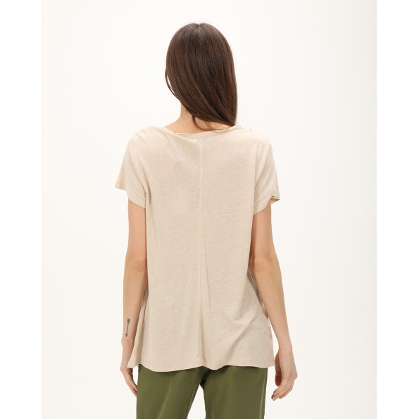 Γυναικείο t-shirt ATTRATTIVO 9918810 μπεζ