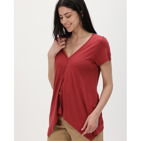 Γυναικείο t-shirt ATTRATTIVO 9918810 κόκκινο