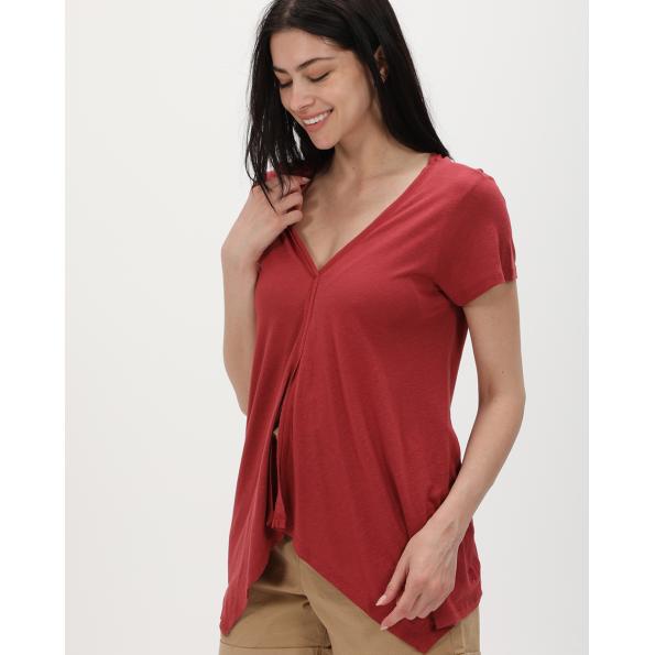 Γυναικείο t-shirt ATTRATTIVO 9918810 κόκκινο