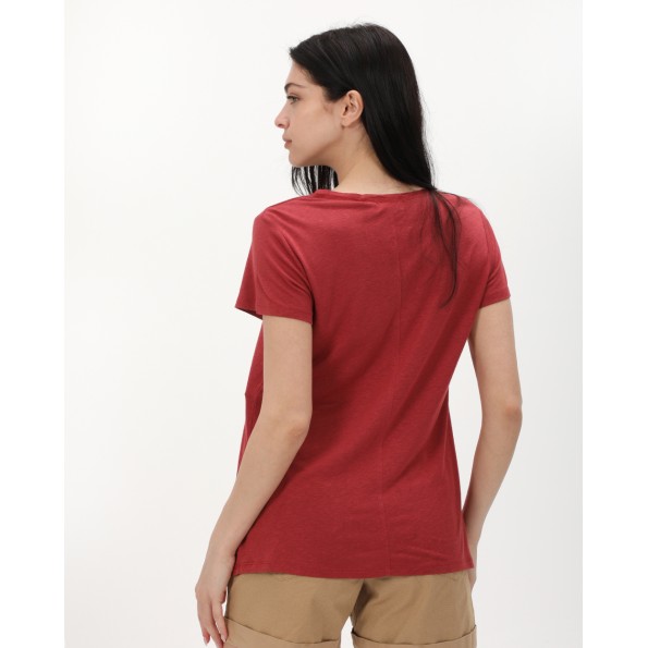 Γυναικείο t-shirt ATTRATTIVO 9918810 κόκκινο