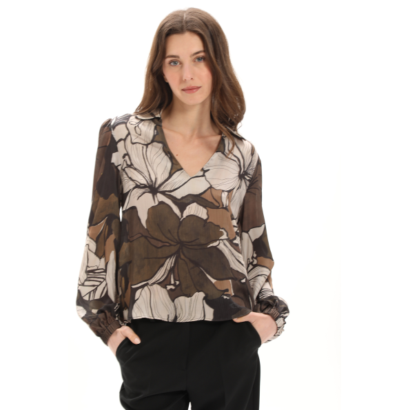 Γυναικεία tunic ATTRATTIVO 91265221 καφέ