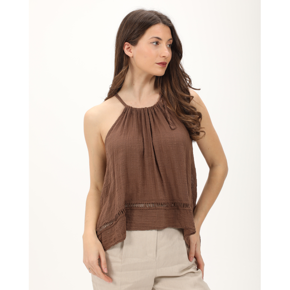 Γυναικείο top ATTRATIVO 9917974 καφέ