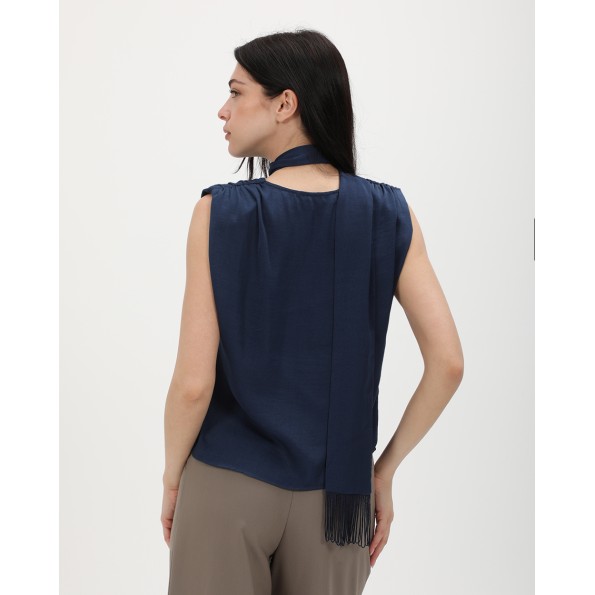 Γυναικείο top ATTRATTIVO 92256298 μπλε