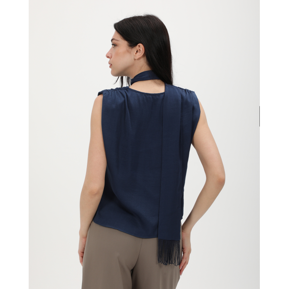 Γυναικείο top ATTRATTIVO 92256298 μπλε