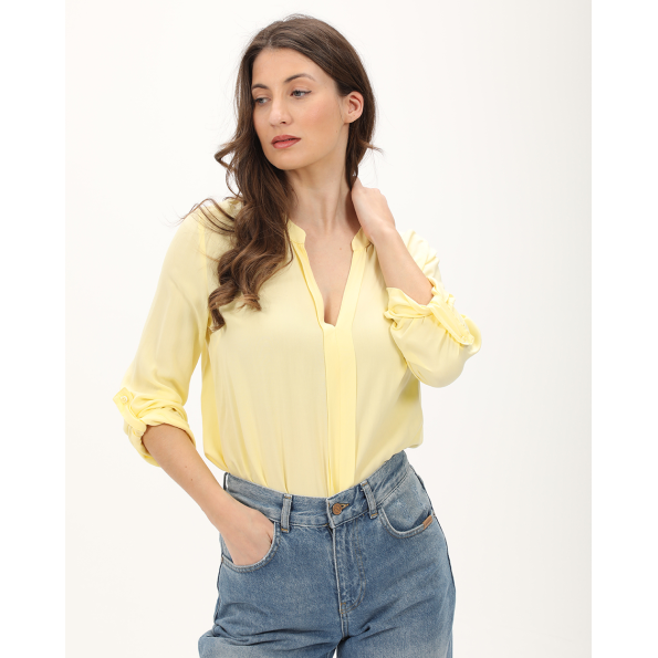 Γυναικεία tunic ATTRATTIVO 91002231D κίτρινη 