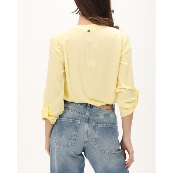 Γυναικεία tunic ATTRATTIVO 91002231D κίτρινη 