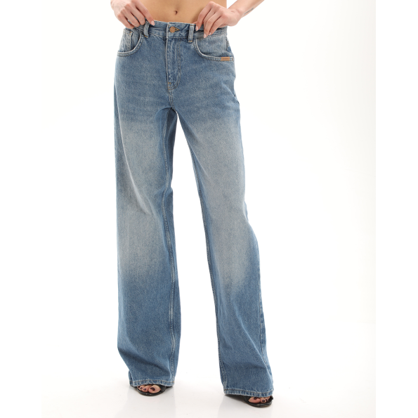 Γυναικείο jean ATTRATTIVO 9918486 μπλε