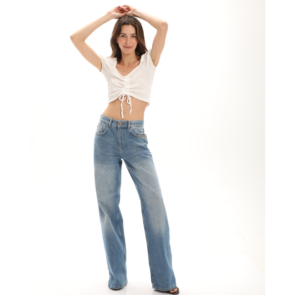Γυναικείο jean ATTRATTIVO 9918486 μπλε
