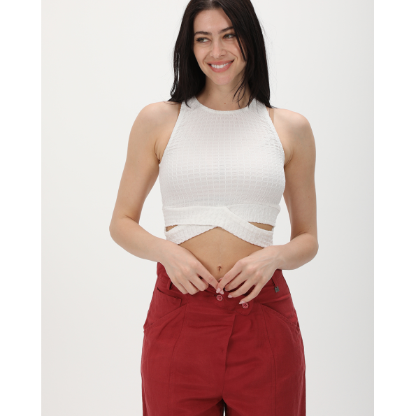 Γυναικείο top ATTRATTIVO 9918954 λευκό