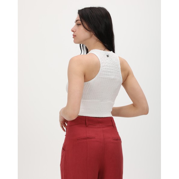 Γυναικείο top ATTRATTIVO 9918954 λευκό