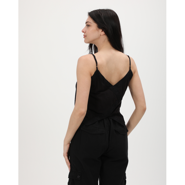 Γυναικείο top ATTRATTIVO 9919039 μαύρο