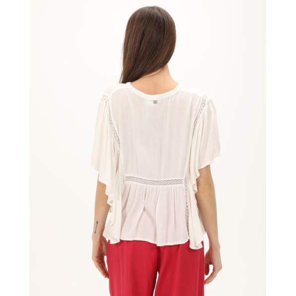 Γυναικεία tunic ATTRATTIVO 9919050 λευκή