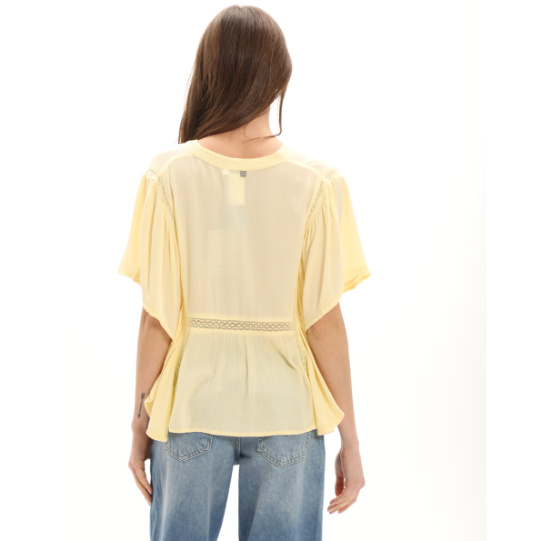 Γυναικεία tunic ATTRATTIVO 9919050 κίτρινη