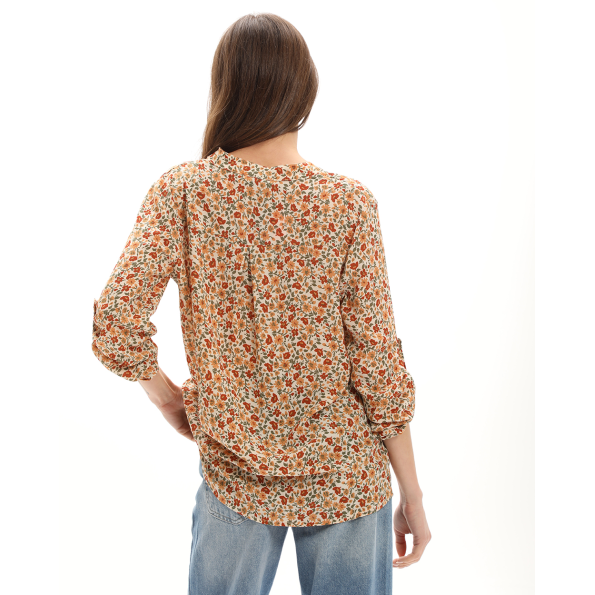 Γυναικεία tunic ATTRATTIVO 9919062 μπεζ floral 