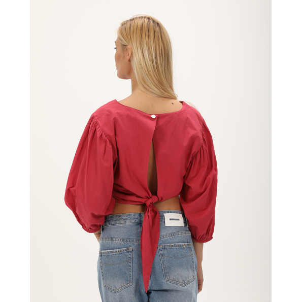 Γυναικείο crop top ALE 8918492 ροζ Γυναικεία
