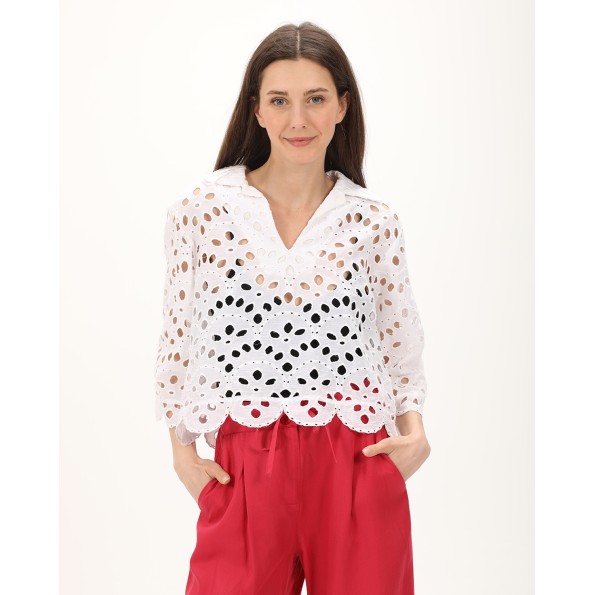 Γυναικεία tunic ALE 8918762 λευκή