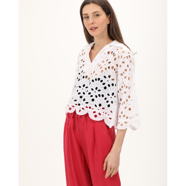 Γυναικεία tunic ALE 8918762 λευκή