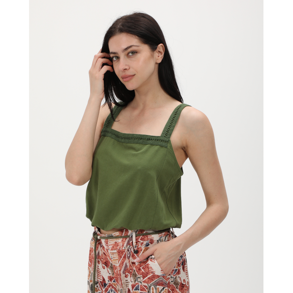 Γυναικείο top ALE 81311417 χακί