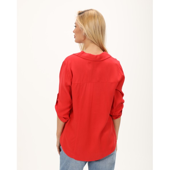 Γυναικεία tunic ALE 81099242C κόκκινη