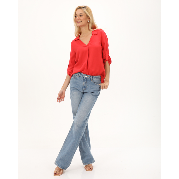 Γυναικεία tunic ALE 81099242C κόκκινη