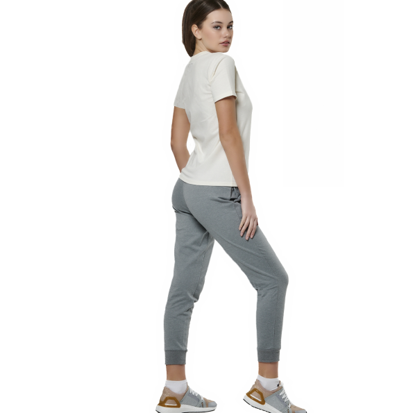Γυναικείο παντελόνι φόρμας BODY ACTION 021526-01 γκρι