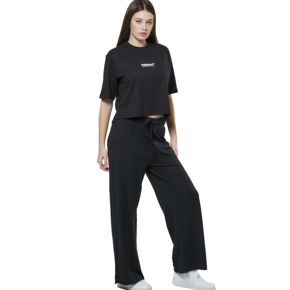 Γυναικείο t-shirt BODY ACTION 051520-01 μαύρο