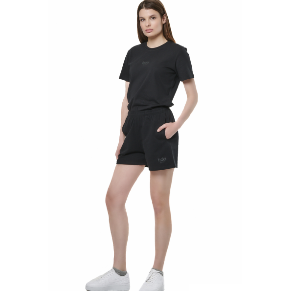 Γυναικείο t-shirt BODY ACTION 051523-01 μαύρο