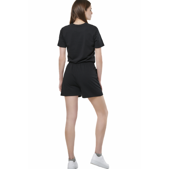 Γυναικείο t-shirt BODY ACTION 051523-01 μαύρο