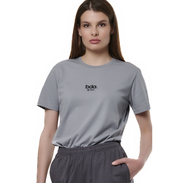Γυναικείο t-shirt BODY ACTION 051523-01 γκρι