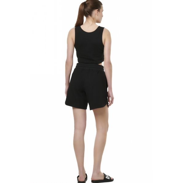 Γυναικείο cropped top BODY ACTION 041515-01 μαύρο
