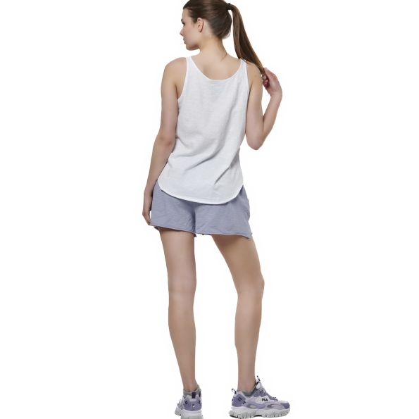 Γυναικείο tank top BODY ACTION 041517-01 λευκό