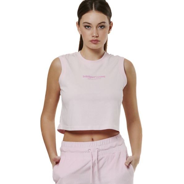 Γυναικείο top BODY ACTION 041519-01 ροζ