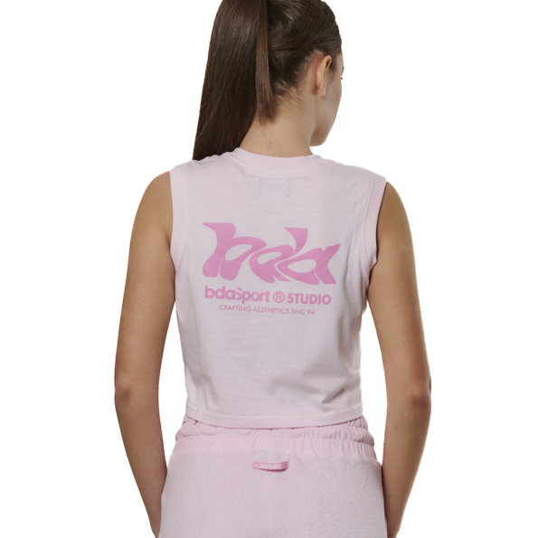 Γυναικείο top BODY ACTION 041519-01 ροζ