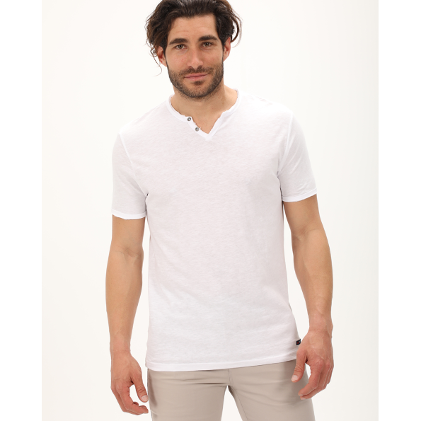 Aνδρικό t-shirt VAN HIPSTER 72256 λευκό
