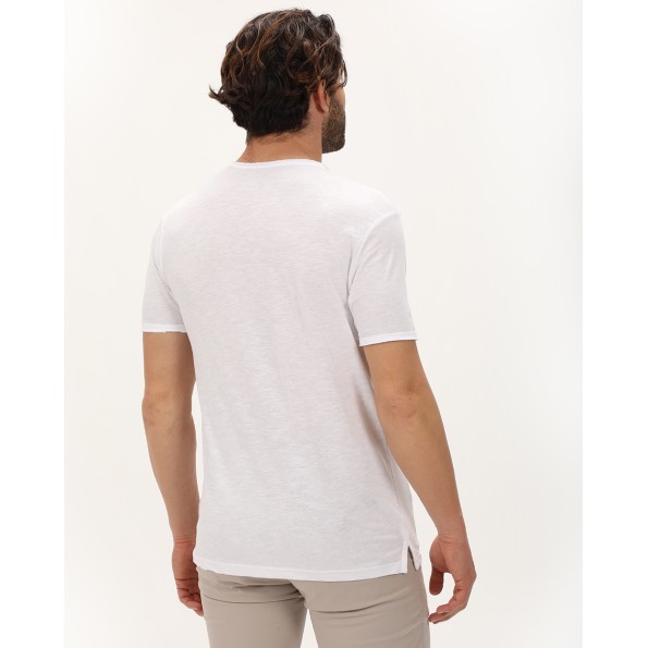 Aνδρικό t-shirt VAN HIPSTER 72256 λευκό