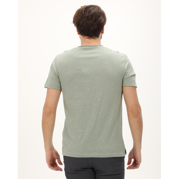 Aνδρικό t-shirt VAN HIPSTER 72256 πράσινο