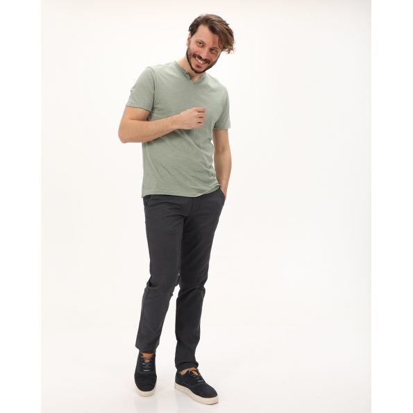 Aνδρικό t-shirt VAN HIPSTER 72256 πράσινο