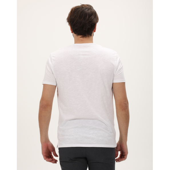 Aνδρικό t-shirt VAN HIPSTER 72258 λευκό