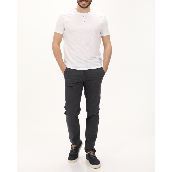 Aνδρικό t-shirt VAN HIPSTER 72258 λευκό