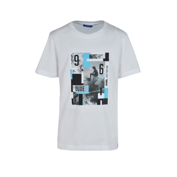 Παιδικό t-shirt BODYTALK 1201-754228 λευκό