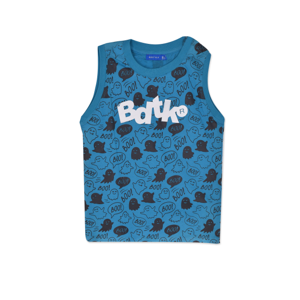 Παιδικό σετ από t-shirt και σορτς BODYTALK 1211-733099 μπλε