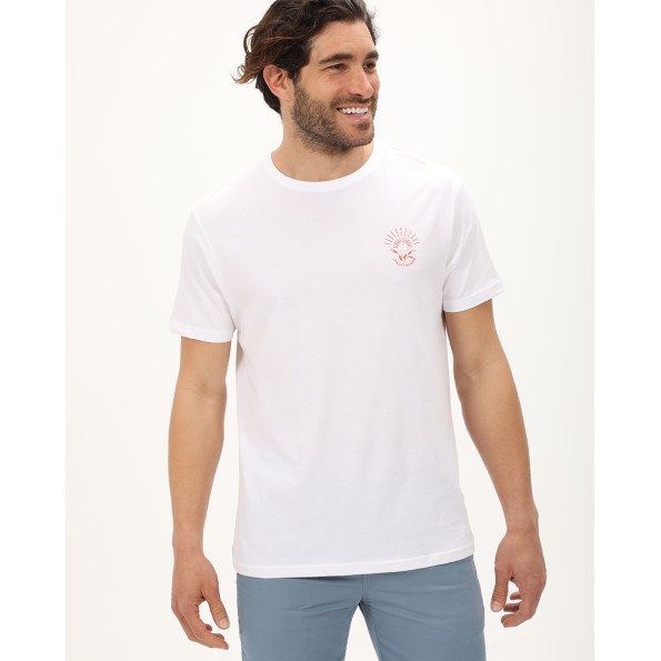 Ανδρικό t-shirt DORS 1136027.C01 λευκό