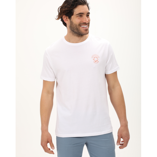 Ανδρικό t-shirt DORS 1136027.C01 λευκό