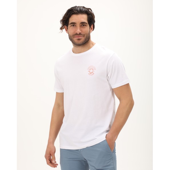 Ανδρικό t-shirt DORS 1136027.C01 λευκό
