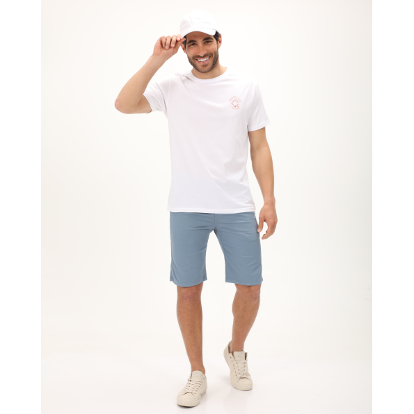 Ανδρικό t-shirt DORS 1136027.C01 λευκό