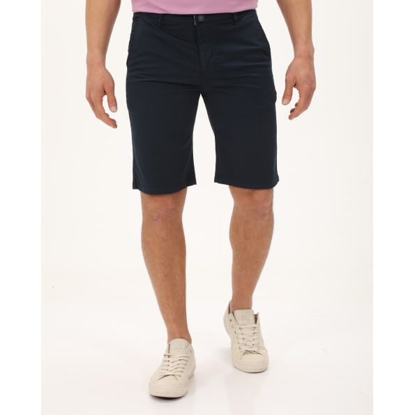 Ανδρική chino βερμούδα DORS 2136001.C08 ναυτικό μπλε