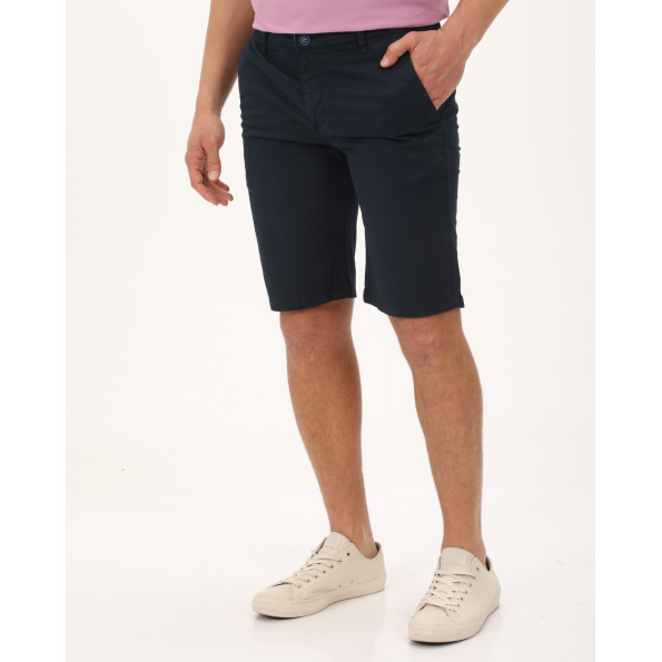 Ανδρική chino βερμούδα DORS 2136001.C08 ναυτικό μπλε