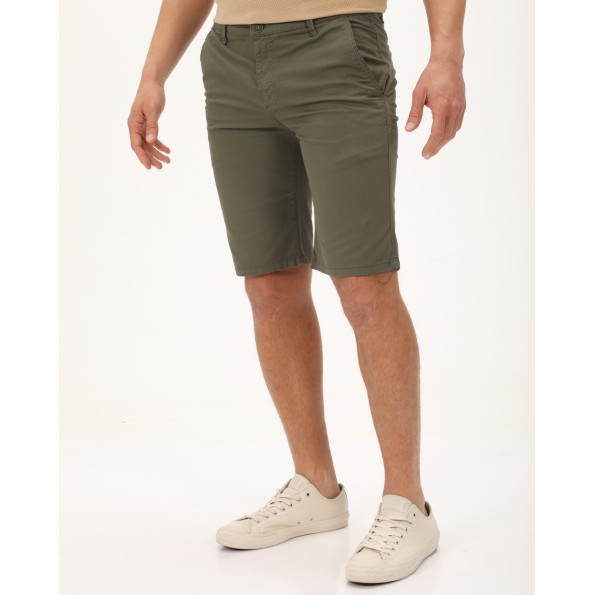 Ανδρική chino βερμούδα DORS 2136001.C10 χακί